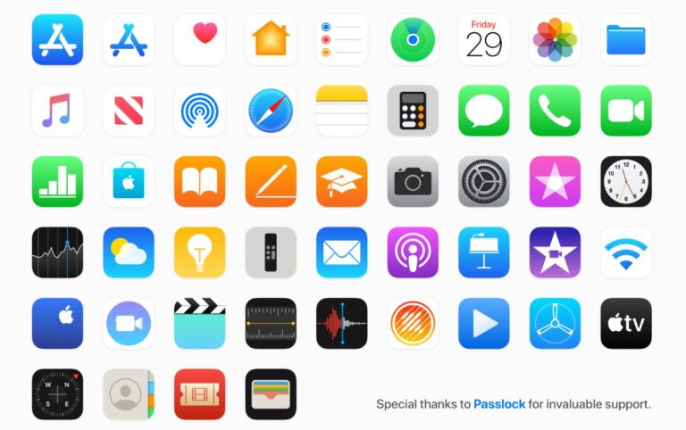 49 iOS App Icons For Sketch