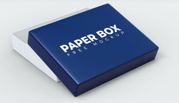 Download Free Elegant Paper Box PSD Mockups (7 Views) - Free PSD Mockups