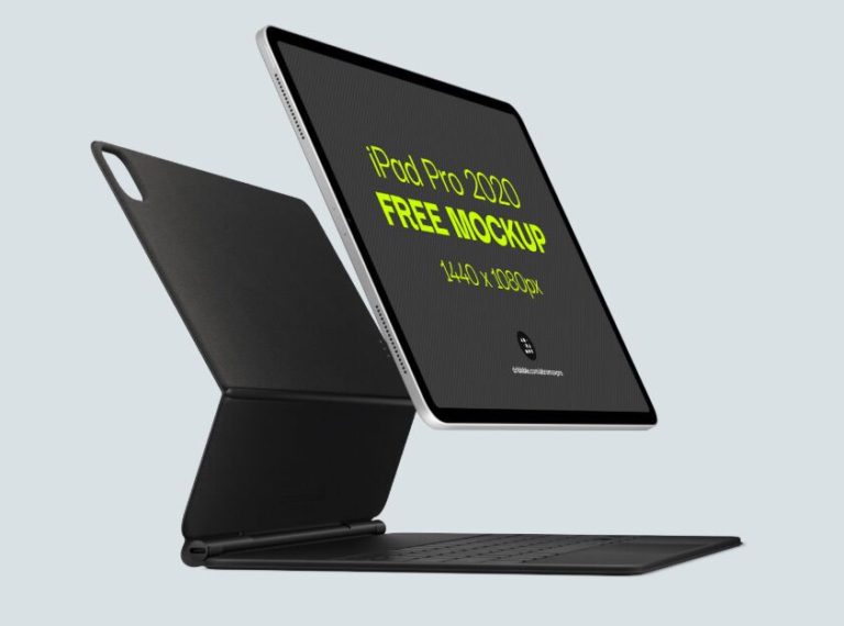 iPad Pro 2020 PSD Mockup