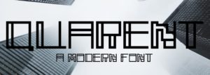 Quarent Typeface