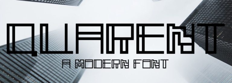 Quarent Typeface