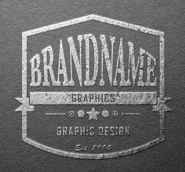 Retro Logo Template Vector