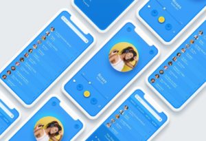 Neumorphism iOS Music Player App Design