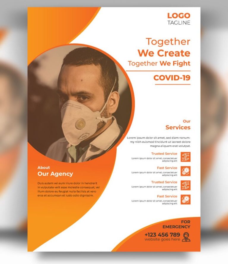 Coronavirus Awareness Flyer Template