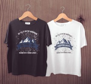 Realistic White Black T-shirt Design Vector