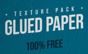 9 Glued Paper Textures