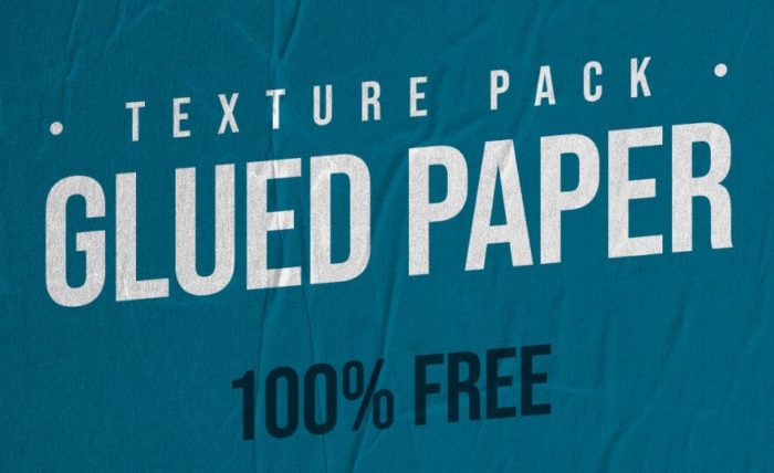 Download Free 9 Glued Paper Textures - Free Textures