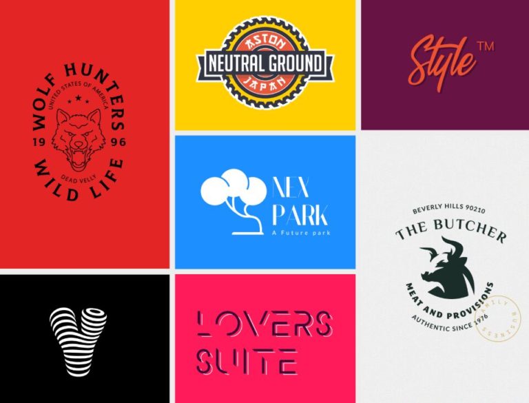 Modern Logo Design Vector