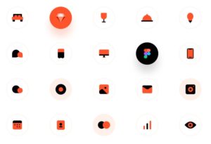 Household Energy Monitor Sketch Icons