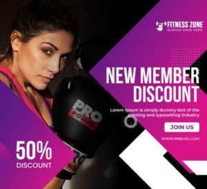 4 High Quality Fitness Banner Templates