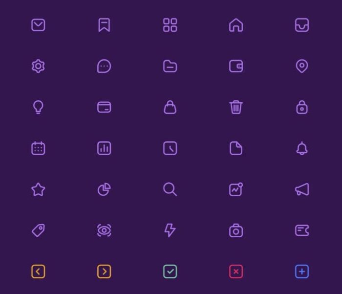 Download Free 35 Pixel-perfect Icons For App Design - Free App Icons ...