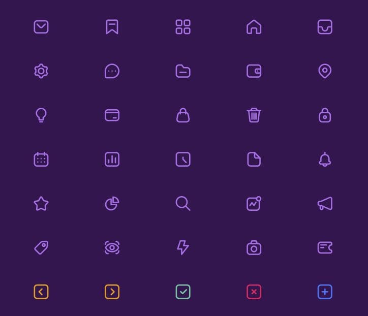 35 Pixel-perfect Icons For App Design