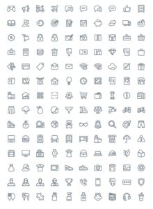 140 eCommerce Icons For Figma