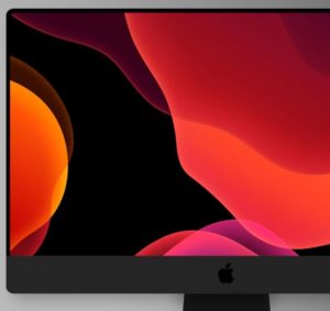 Minimal 5K iMac Mockup PSD