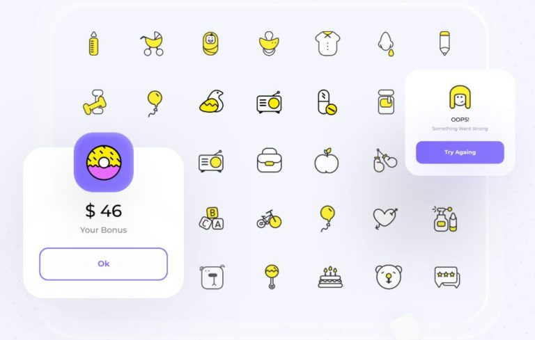 56 Baby Icons (Figma)