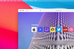 macOS Big Sur and Safari UI For Figma