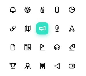 50 Office Life Icons (PNG SVG XD)