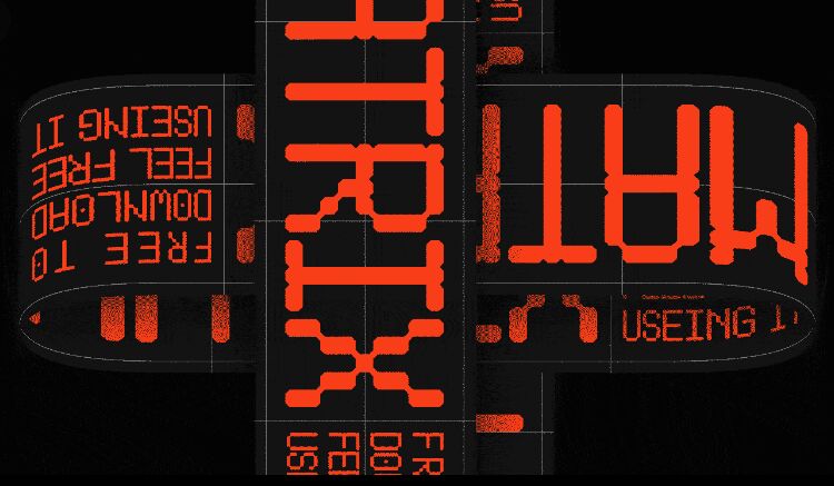 LL Black Matrix Font