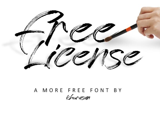 Paintbrush Font
