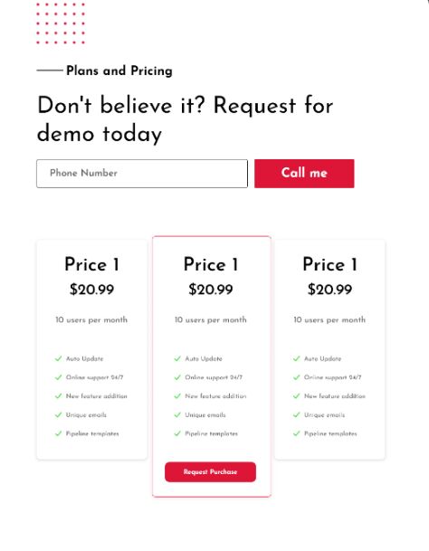 SalesCraft Web UI Kit For Adobe XD