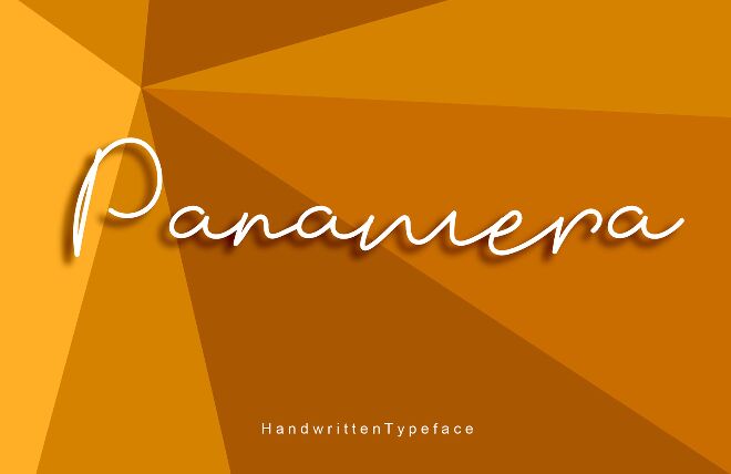 Panamera Signature Font