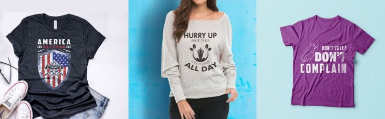 15+ T-shirt PSD Mockups Pack