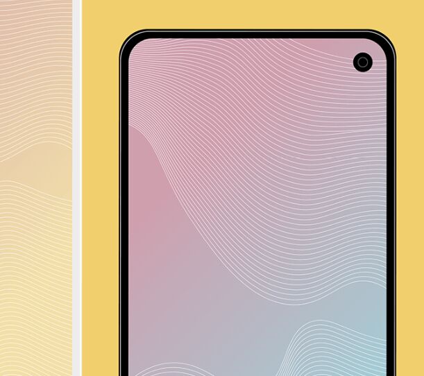 Editable Galaxy S10 Mockup PSD