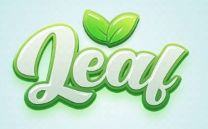 Leaf Text Effect For Photoshop