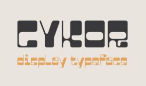 CYKOR Display Font