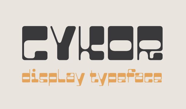 CYKOR Display Font