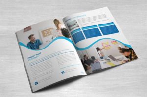 Company Profile Brochure Vector Template