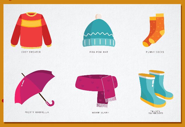 Autumn Vibes Icon Set PNG