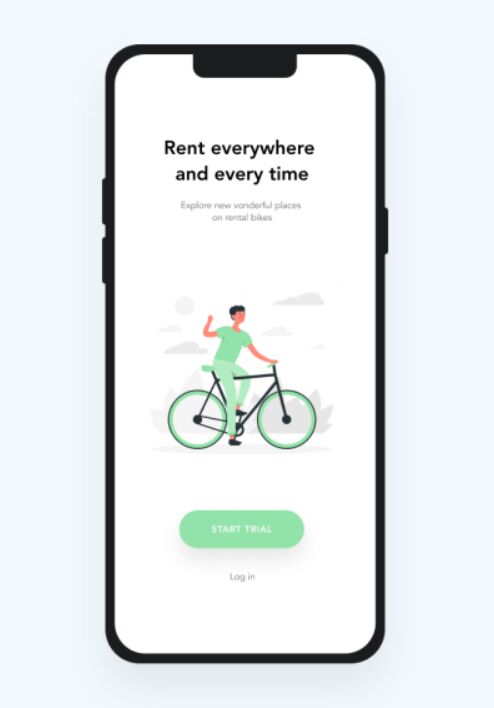 Mobile Phone Clay Mockup