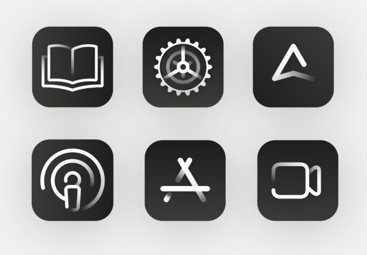 40 iOS 14 App Icons Redesign (PNG)