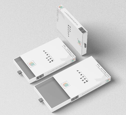 Rectangular Packing Box PSD Mockup