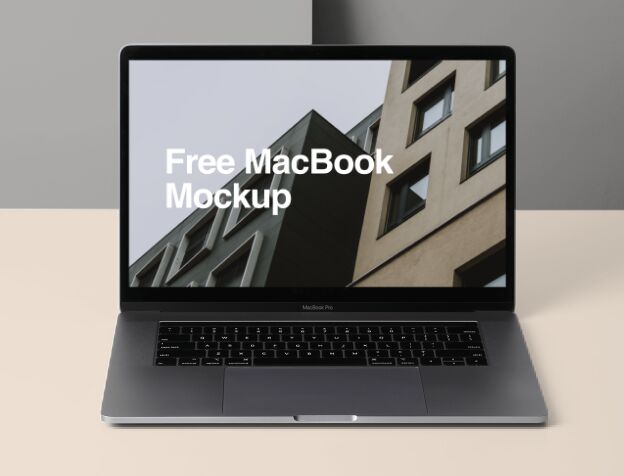 Editable Customizable MacBook Pro Figma Template