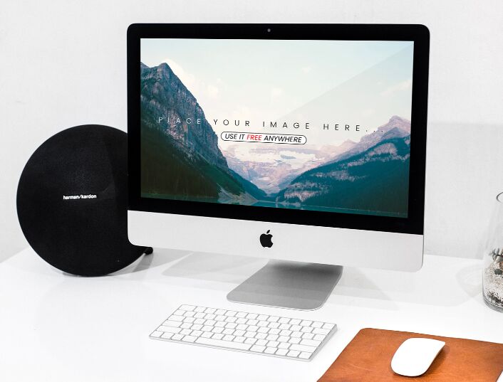iPhone, iMac & MacBook PSD Mockups