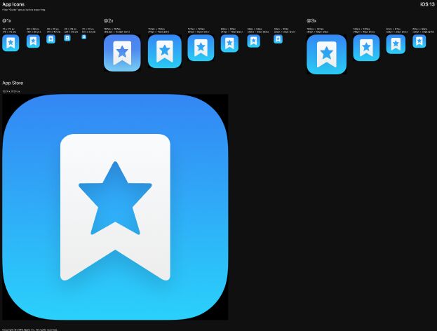 Big Sur Style iOS App Icon Template Figma