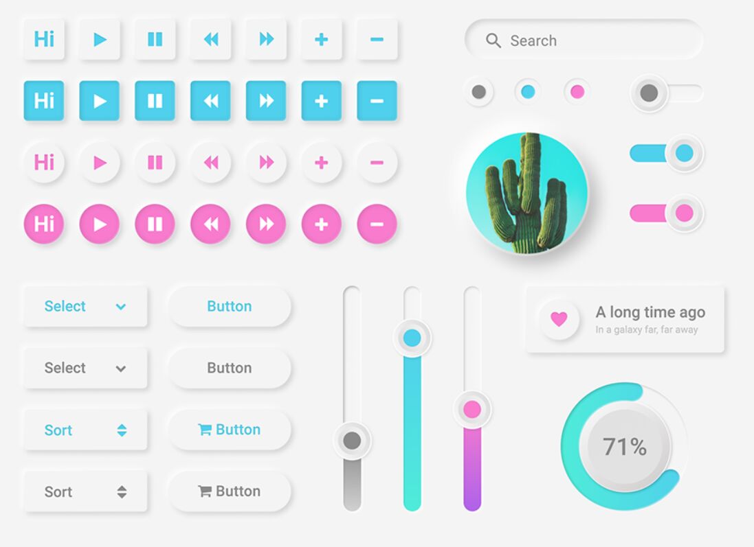 figma ui kit material