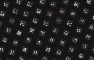 100 Elegant Business Chart Icons (FIG, PNG, SVG)