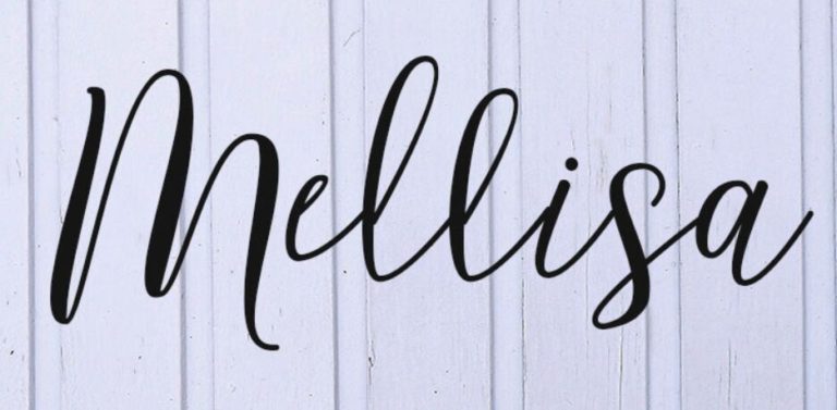 Mellisa Script Font
