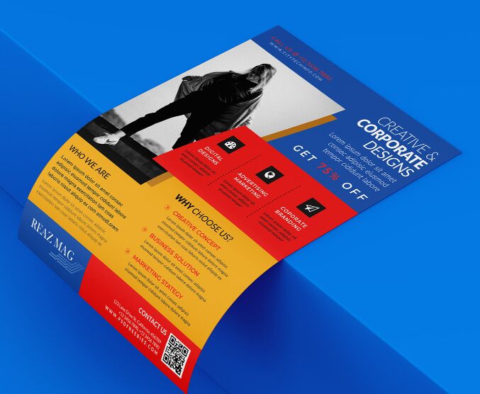 Business Promotional Flyer PSD Template