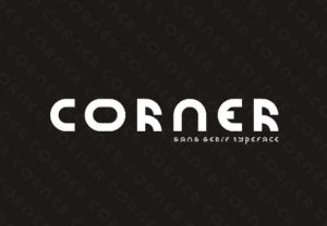 Corner Display Font