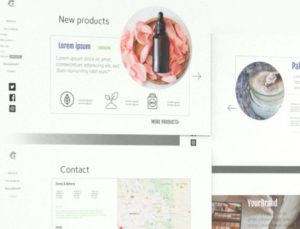 Cosmetics Web UI Template