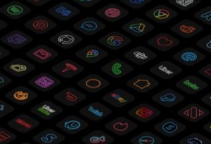 Neon App Icon Pack For iOS 14