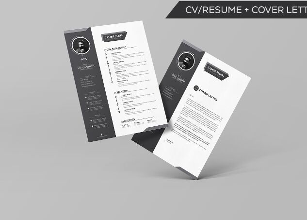 Resume CV Template (AI, PDF, PSD, Word)
