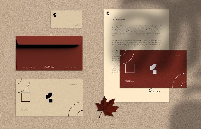 Realistic Autumn Stationary Mockup PSD