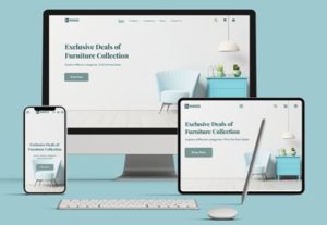Furniture E-commerce Website Template For Figma