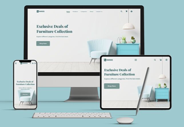 Furniture E-commerce Website Template For Figma