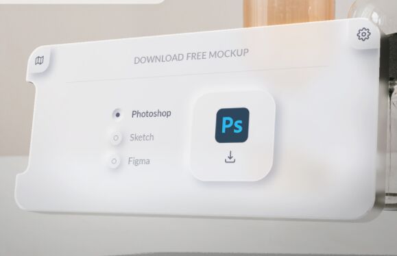 Download Free Glassmorphism Mockup (Figma, PSD, Sketch) - TitanUI